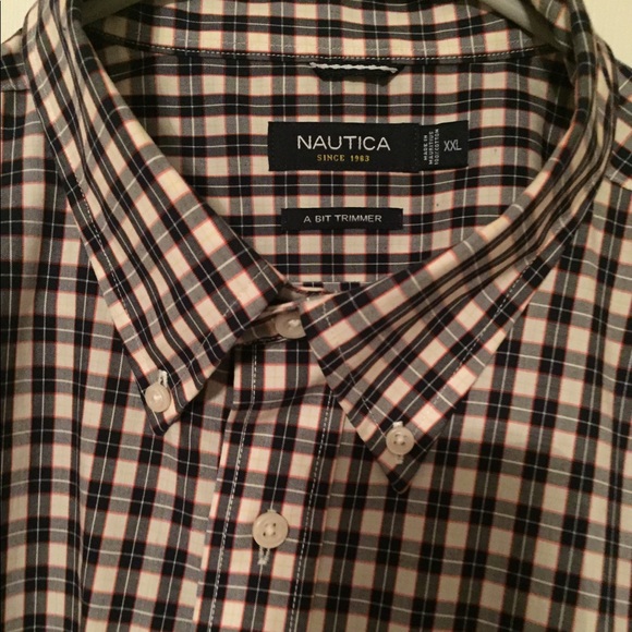 Nautica men’s button down shirt XXL - Picture 3 of 4